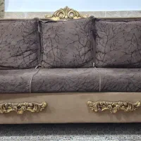 مبل ۷ نفره نیمه سلطنتی|مبلمان خانگی و میز عسلی|چابهار, |دیوار