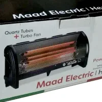 فن هیتر برقی ۲۳۰۰ وات بخاری برقی مدرن درب مشکی