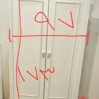 کمد ۲ درب جالباسی - کشو دار|جاکفشی، کمد، دراور|تهران, شمسآباد|دیوار