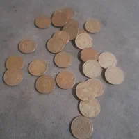 ۲۵و۵۰تومانی و۵۰تومنی مسی-۵۰۰تومانی سرمایه|کلکسیون سکه، تمبر، اسکناس|تهران, چیتگر جنوبی|دیوار