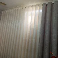 پرده طوسی|پرده، رانر، رومیزی|اهواز, کمپلو جنوبی|دیوار