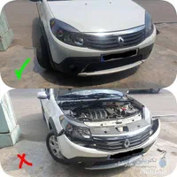 سپرسازی انواع رنگ سپر تیبا ساینا کوییک پژو پارس