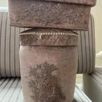 سطل زباله و جا دستمال کاغذی