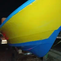 متور قایق 200با طور آماده کار محاصری صیادی