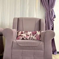 مبل راحتی نیسا در حد نو پنج نفره