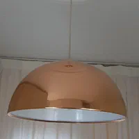 لوستر خارجی رنگ مسی براق