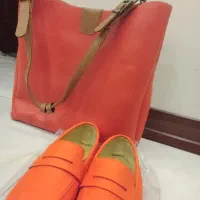 ست کیف وکفش وست مانتوشلواردیپلمات سرمه ای