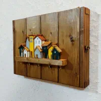 کاور باکس چوبی فیوز برق ،جاکلیدی|کتابخانه، شلف، قفسههای دیواری|کرمانشاه, |دیوار