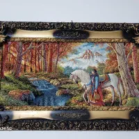 تابلو فرش|تابلو فرش|کرمانشاه, |دیوار