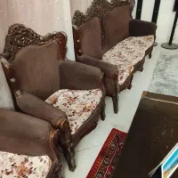 مبلمان ۷نفره نیز و فرش ۱۲ نتری