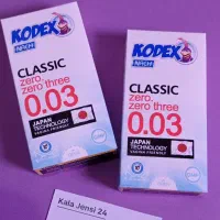 کاندوم کدکس 0.03 ژاپنی (بسیار نازک)