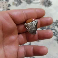 نقره عقیق کهنه قواره دار