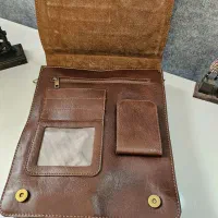 کیف دوشی چرم بوفالو|کیف، کفش، کمربند|اصفهان, جلفا|دیوار
