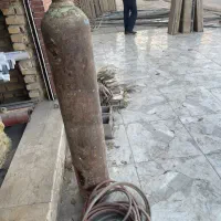 کپسول اکسیژن و هوا برش