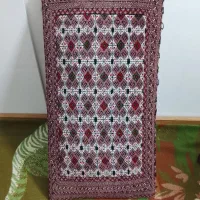 یک جفت پشتی دستبافت ترکمن