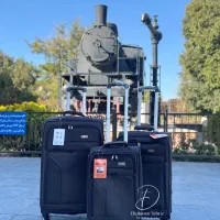 چمدان POLO خارجی / زیپ دبل