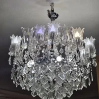 لوستر ۱۰شاخه دوبل|لوستر و چراغ آویز|رباط‌کریم, الارد|دیوار