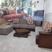 ال مبل گنجه دار سنتی با جلو مبلی کامل|مبلمان خانگی و میز عسلی|قم, امامزاده ابراهیم|دیوار