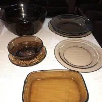 ظرف دودی دورالکس اصل فرانسه در حد نو|ظروف سرو و پذیرایی|همدان, |دیوار