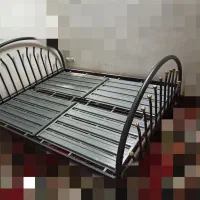 تخت دونفره توسکا+تشک دو نفره