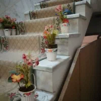 شش عدد گلدان گوشه پله هر کدام 70