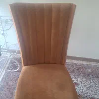 صندلی سالم و محکم قهوه ای|میز و صندلی غذاخوری|تهران, آبشار تهران (دریاچه)|دیوار