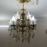 لوستر برنجی|لوستر و چراغ آویز|تهران, بهارستان|دیوار