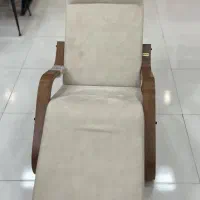 صندلی راک چوبی