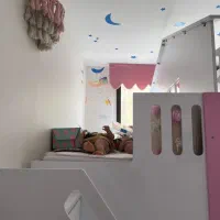 تخت خواب دو نفره مدل کلبه|تخت و صندلی بچه|تهران, اختیاریه|دیوار