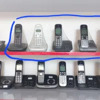 گوشی تلفن رومیزی بیسیم پاناسونیک، نو کارکرده|تلفن رومیزی|تبریز, |دیوار