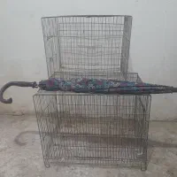 قفس فلزی بزرگ و کوچیک ۱۵۰ و  بزرگه ۲۲۰