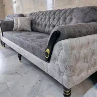 مبل مینیمال همرا ست نهار خوری در رنگبندی|مبلمان خانگی و میز عسلی|قیدار, |دیوار