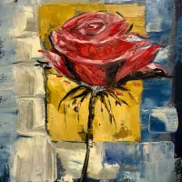 تابلوی گل زیبا|تابلو، نقاشی، عکس|تبریز, |دیوار