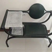 صندلی فلزی تلفن