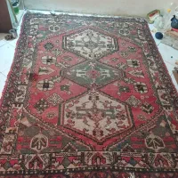 یک جفت فرش قدیمی دست بافت درباری