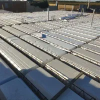 تیرچه کاری،اجراکاری،سقف کف ستون