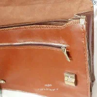 کیف دست دوز چرم گاو نو|کیف، کفش، کمربند|شاهین‌شهر, فردوسی|دیوار