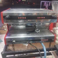 قهوه ساز ایتالیایی همراه با اسیاب