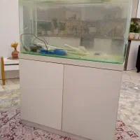 آکواریوم همراه با میز