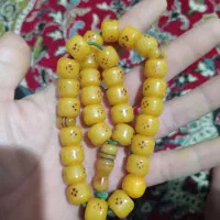 تسبیح سند لوس استخوانی آلمانی قدیمی|کلکسیون اشیاء عتیقه|قوچان, |دیوار