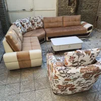 مبل مدل ال خانگی در حد نو