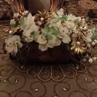 گل کریستالی|گل مصنوعی|بروجرد, |دیوار