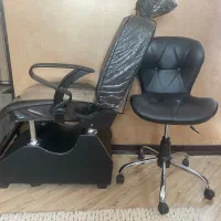 صندلی ارایشگاهی طرح برقی وتابوره زین اسبی