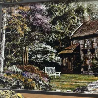 تابلو فرش ماشینی با طرح چشم نواز|تابلو فرش|اصفهان, بهارستان|دیوار