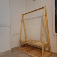 استند چوبی لباس|بندرخت و رخت‌آویز|کرمانشاه, |دیوار