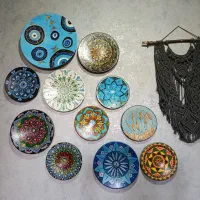 دیوار کوب نقاشی دست