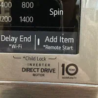 لباسشویی الجی 10/5 کیلو آک|ماشین لباسشویی و خشککن لباس|مشهد, دانشجو|دیوار