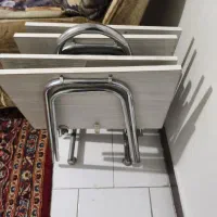 ست میز عسلی تاشوی ۴ تایی،با پایه قابل حمل