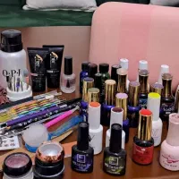 کلیه لوازم کاشت ناخن|آرایشی، بهداشتی، درمانی|پرند, فاز ۶|دیوار