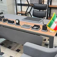 میز کنفرانسی کامل صفحه دوبل اداری مدیریتی کد بتن46|دفتر کار|مشهد, عامل|دیوار